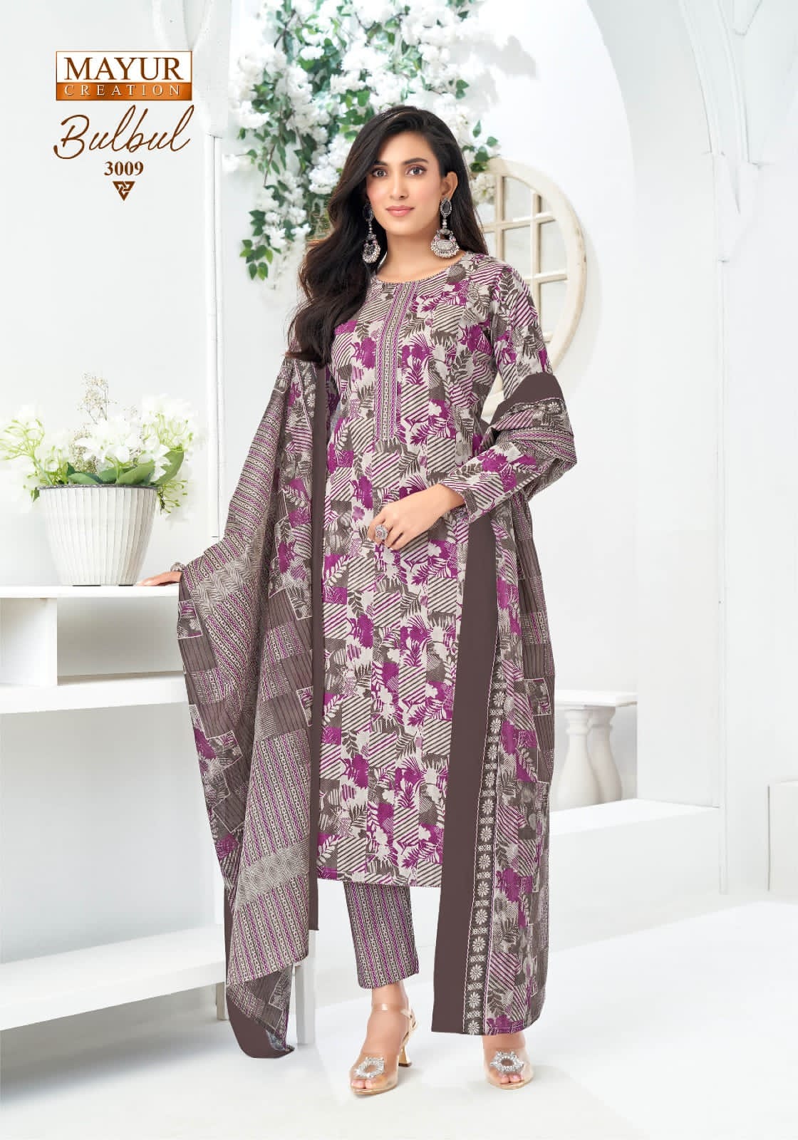 Bulbul Vol 3 Mayur Creation Cotton Dress Material Wholesale Price