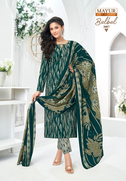 Bulbul Vol 3 Mayur Creation Cotton Dress Material Wholesale Price