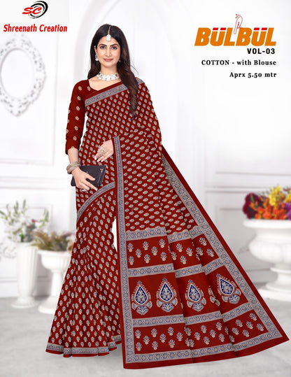 Bulbul Vol 3 Sc Cotton Sarees Wholesaler India