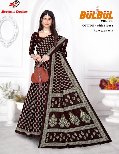 Bulbul Vol 3 Sc Cotton Sarees Wholesaler India