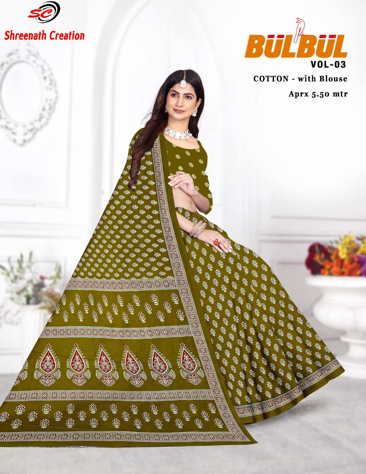 Bulbul Vol 3 Sc Cotton Sarees Wholesaler India