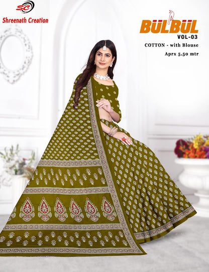 Bulbul Vol 3 Sc Cotton Sarees Wholesaler India