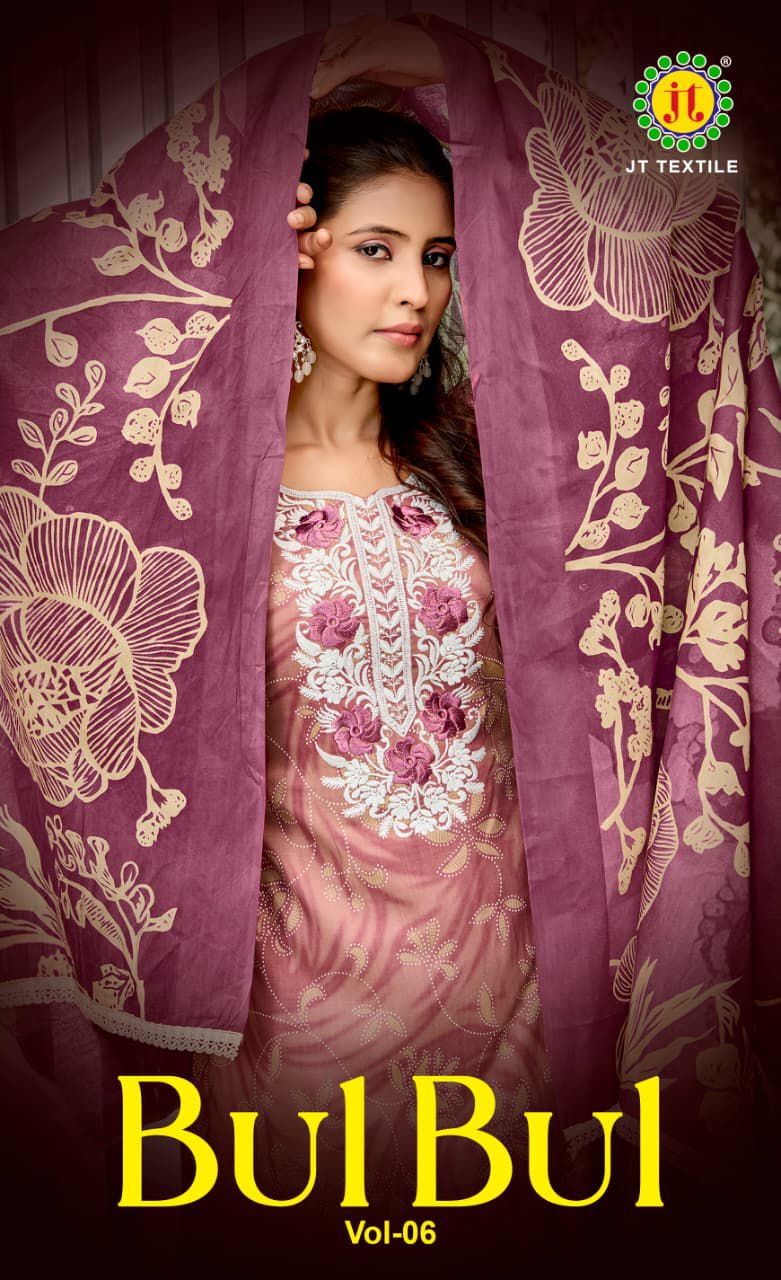 Bulbul Vol 6 Jt Rayon Pant Style Suits Exporter Ahmedabad