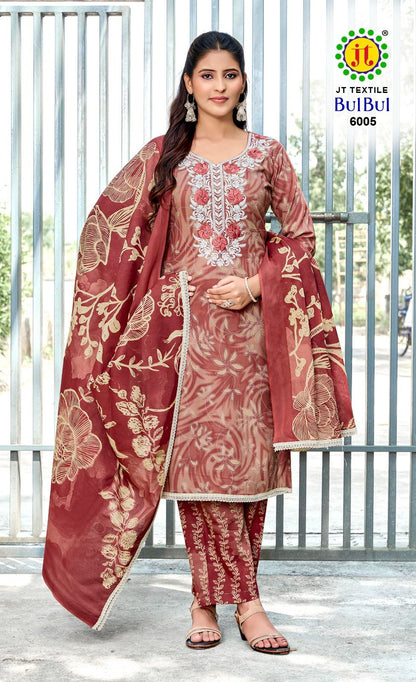 Bulbul Vol 6 Jt Rayon Pant Style Suits Exporter Ahmedabad