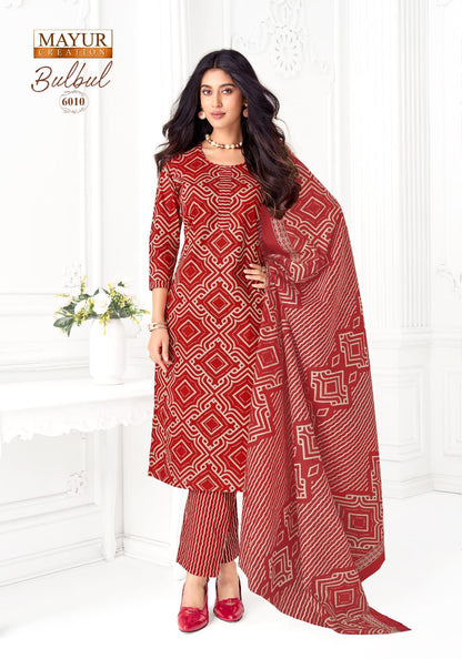 Bulbul Vol 6 Mayur Creation Cotton Dress Material Wholesale Price