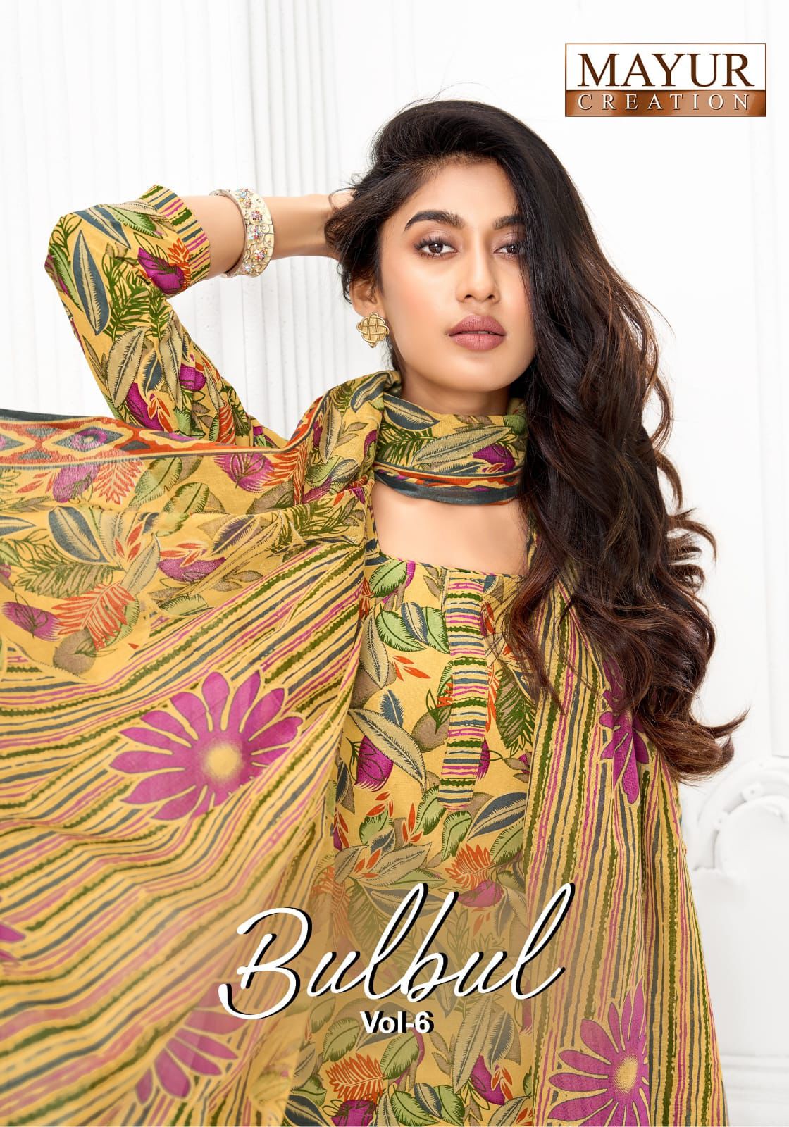 Bulbul Vol 6 Mayur Creation Cotton Dress Material Wholesale Price