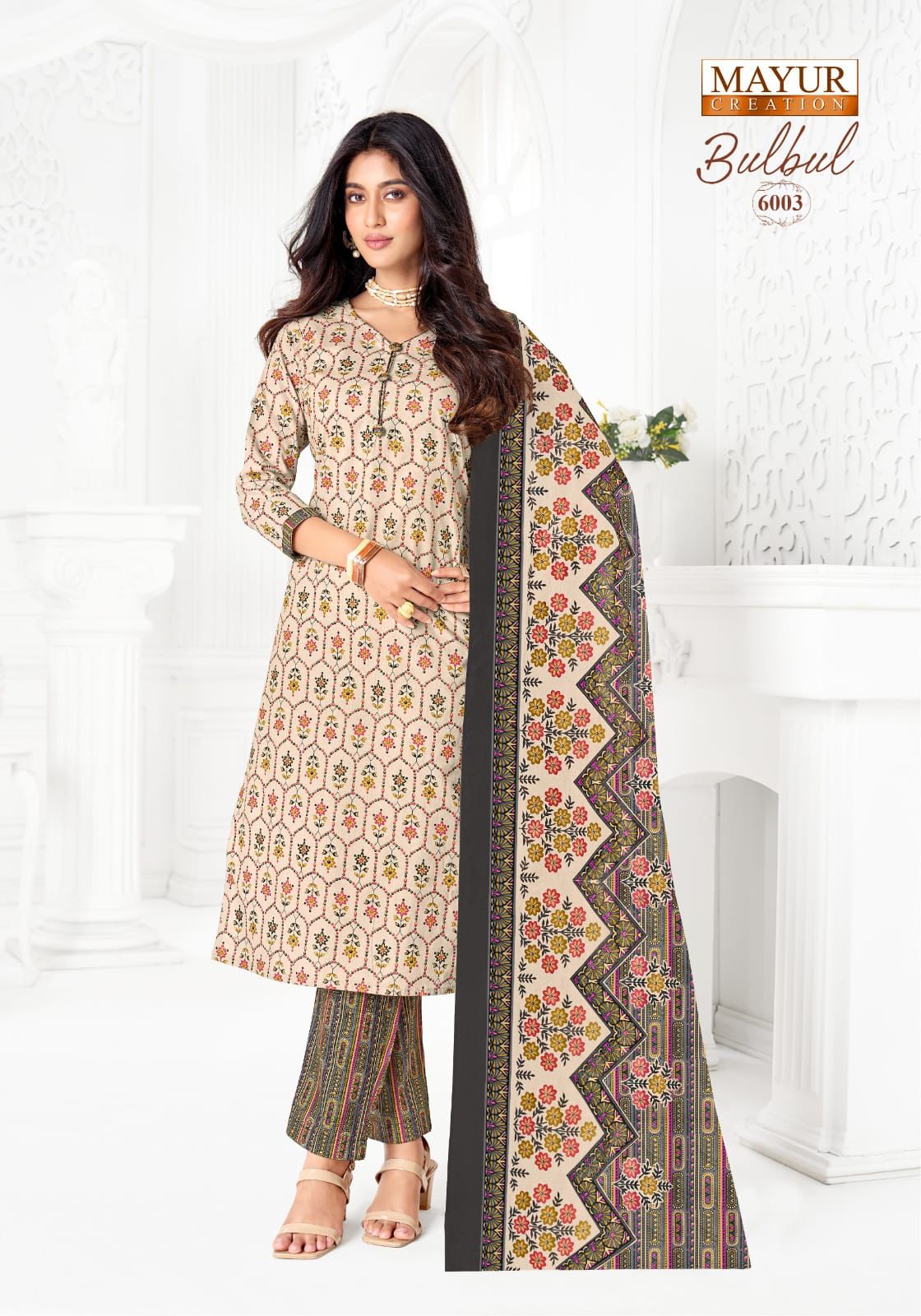 Bulbul Vol 6 Mayur Creation Cotton Dress Material Wholesale Price
