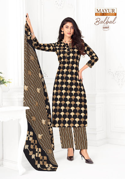 Bulbul Vol 6 Mayur Creation Cotton Dress Material Wholesale Price