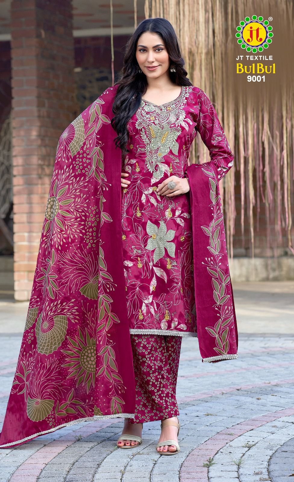 Bulbul Vol 9 Jt Rayon Salwar Suits Supplier Ahmedabad
