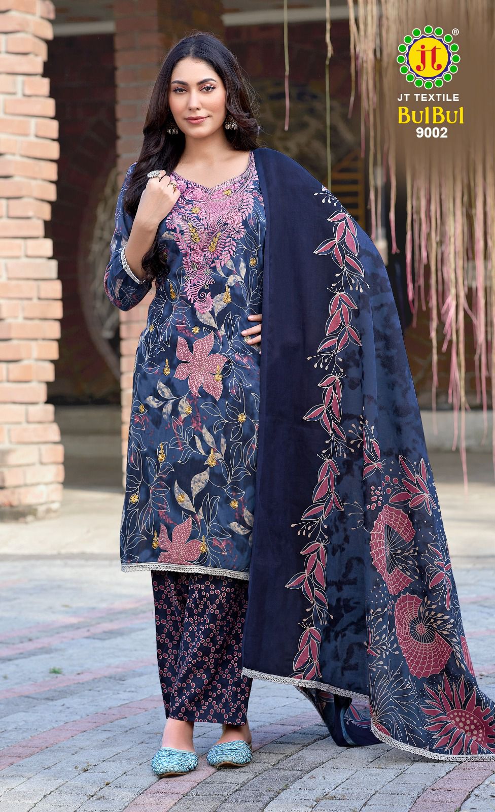 Bulbul Vol 9 Jt Rayon Salwar Suits Supplier Ahmedabad