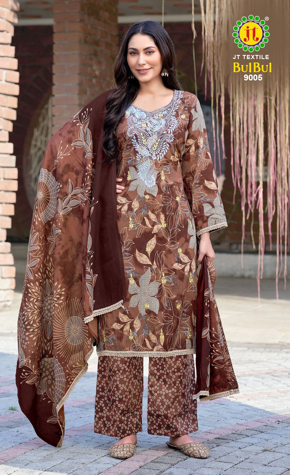 Bulbul Vol 9 Jt Rayon Salwar Suits Supplier Ahmedabad