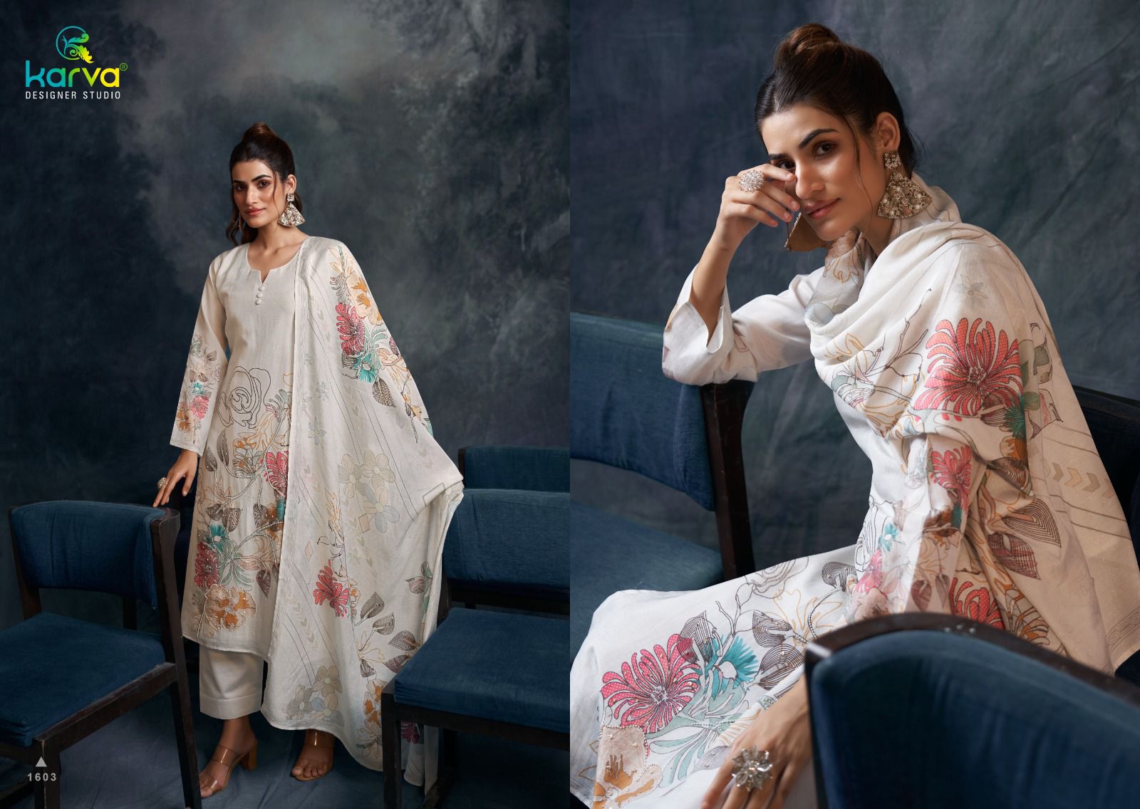 Burberry Karva Designer Studio Viscose Muslin Pant Style Suits Supplier India