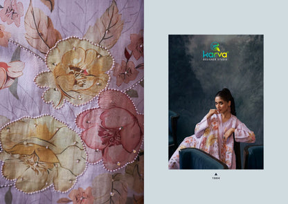 Burberry Karva Designer Studio Viscose Muslin Pant Style Suits Supplier India