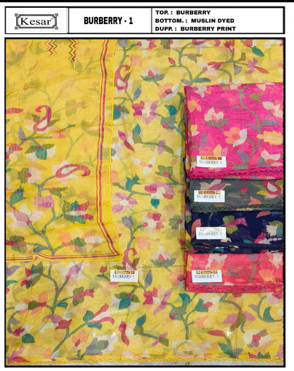 Burberry Kesar Salwar Suits Exporter India