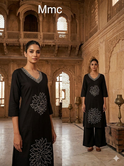 Buttercup Flower 3108 Mmc Dhabu Cotton Co Ord Set Wholesale Price