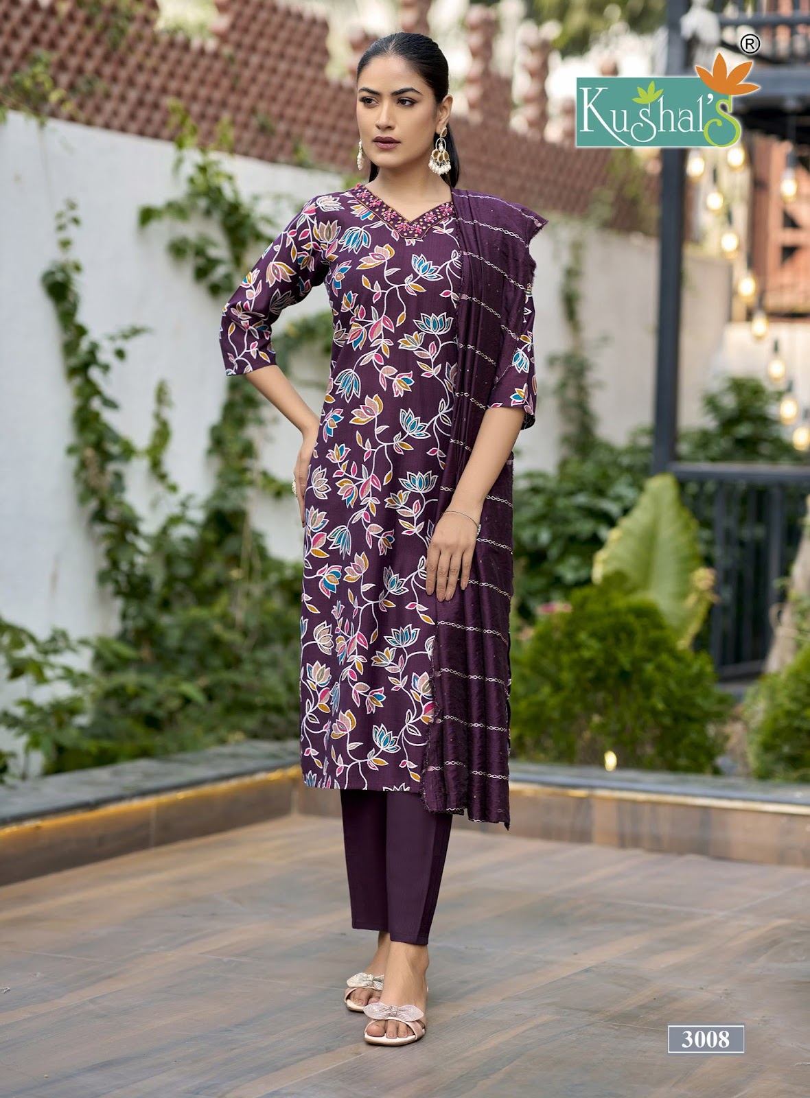 Butterfly Vol 3 Kushal Vetican Readymade Pant Style Suits Manufacturer India