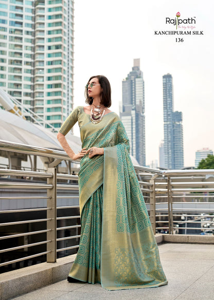 Butterscotch 131 To 136 Rajpath Silk Sarees Exporter India
