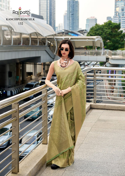 Butterscotch 131 To 136 Rajpath Silk Sarees Exporter India