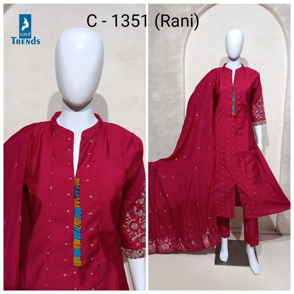 C 1351 Kaya Roman Readymade Suits Wholesale