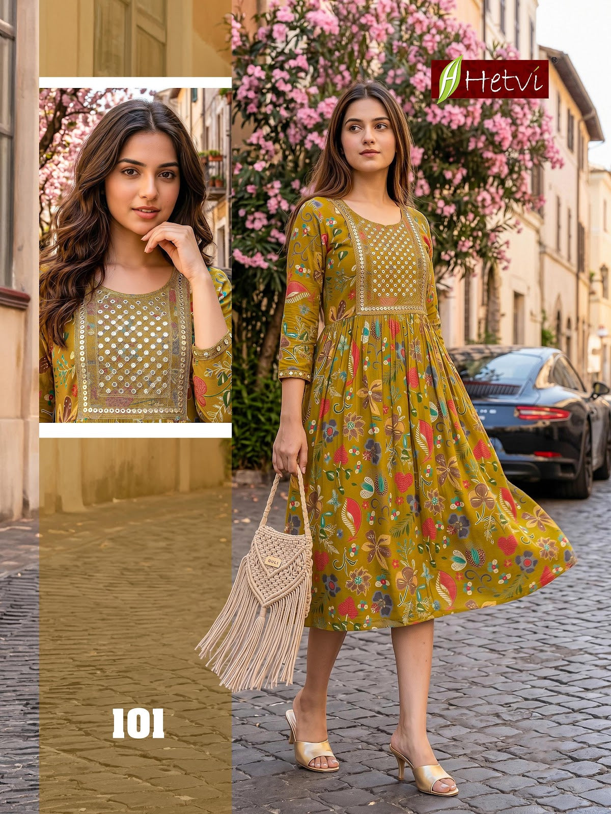 Cactus Hetvi Anarkali Kurtis Manufacturer Gujarat
