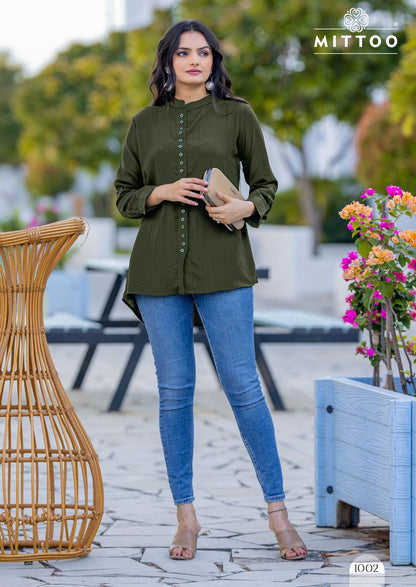 Cadbury Mittoo Women Shirts Exporter