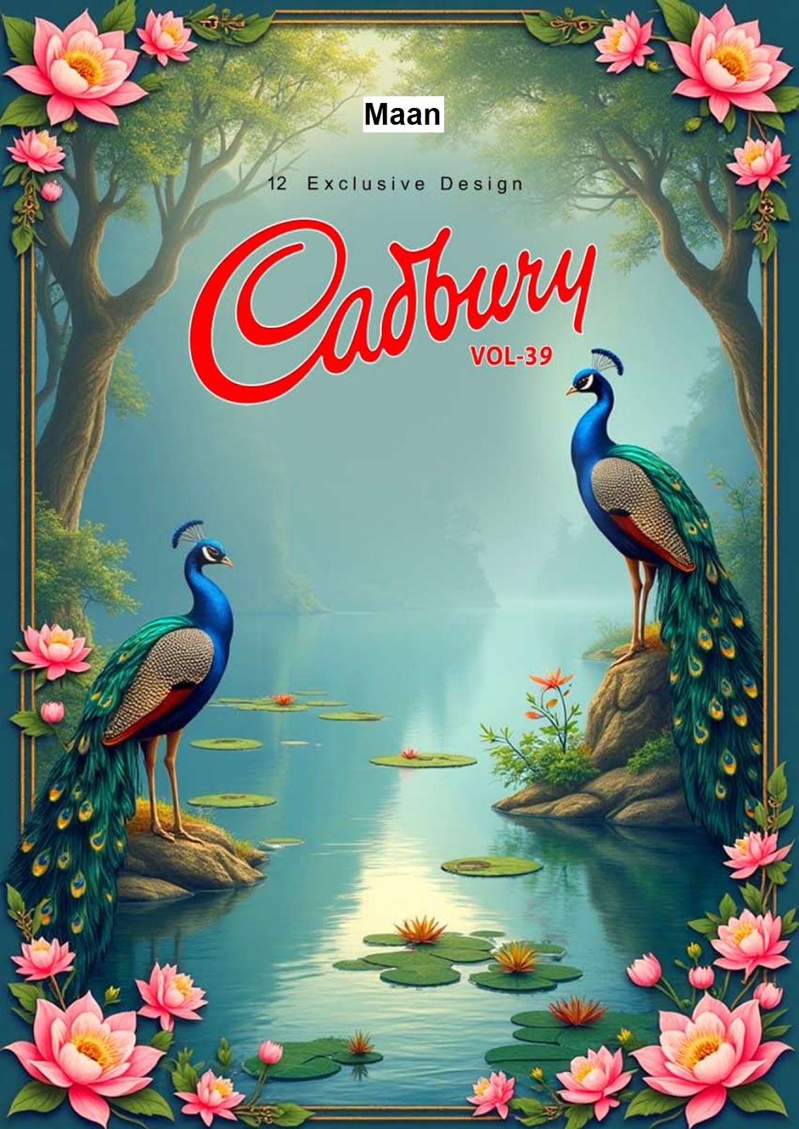 Cadbury Vol 39 Maan Synthetic Patiyala Style Suits Wholesale Rate