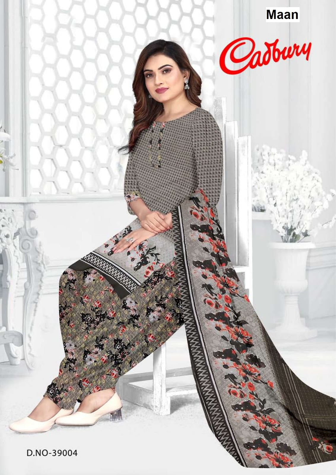 Cadbury Vol 39 Maan Synthetic Patiyala Style Suits Wholesale Rate