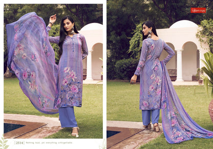 Cafe Latte Vol 21 Vishwam Fabrics Crape Pant Style Suits Supplier Gujarat