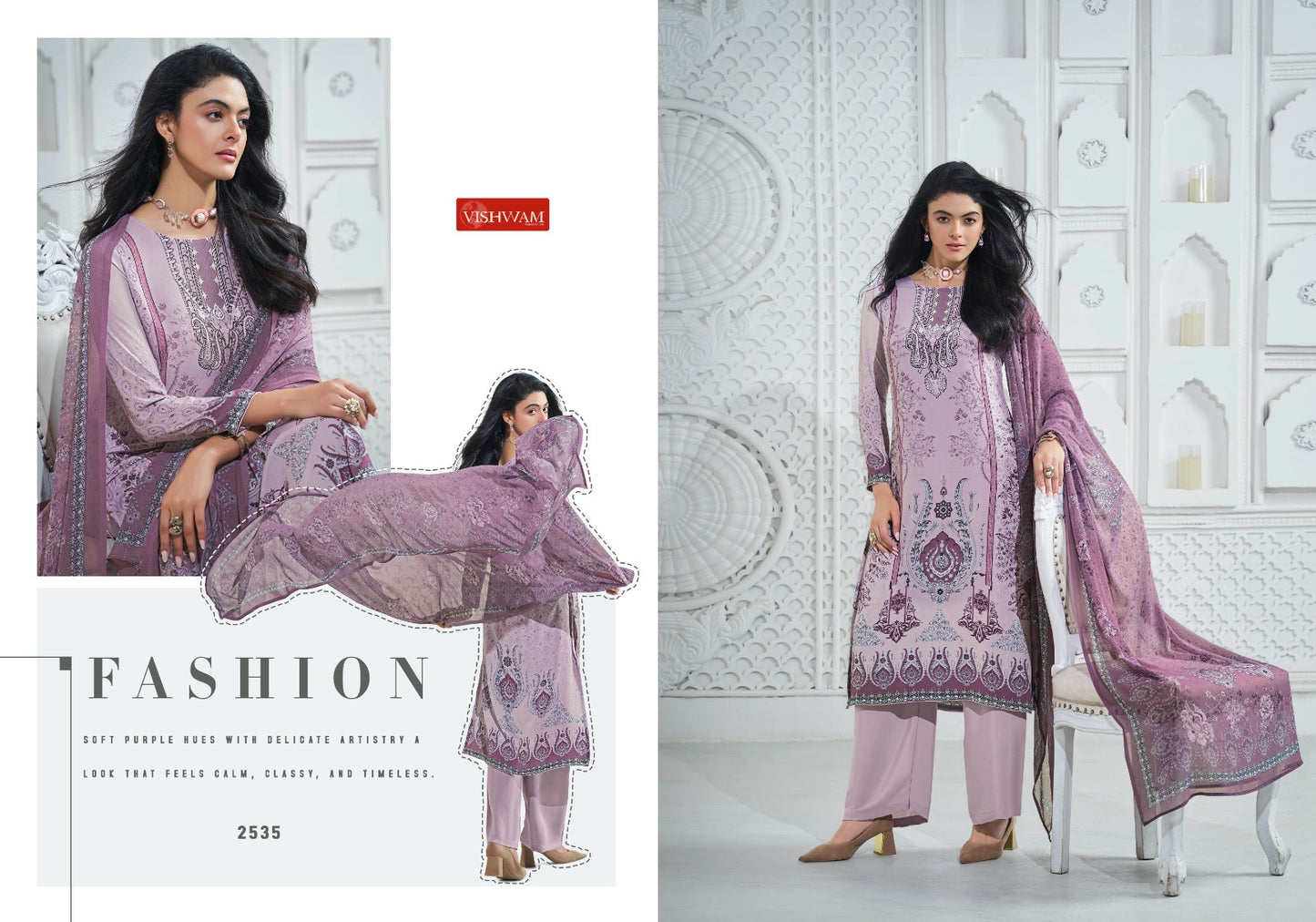 Cafe Latte Vol 24 Vishwam Fabrics Pant Style Suits Manufacturer Ahmedabad