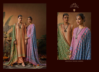 Calista 110 Shiddat Viscose Pashmina Suits Manufacturer Ahmedabad