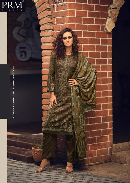 Calla Prm Trendz Viscose Pashmina Pant Style Suits Wholesaler India