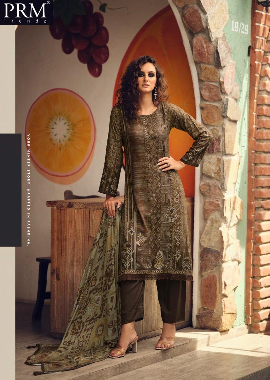 Calla Prm Trendz Viscose Pashmina Pant Style Suits Wholesaler India