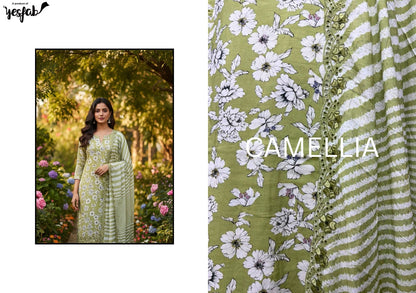 Camellia Yesfab Modal Pant Style Suits Manufacturer Gujarat