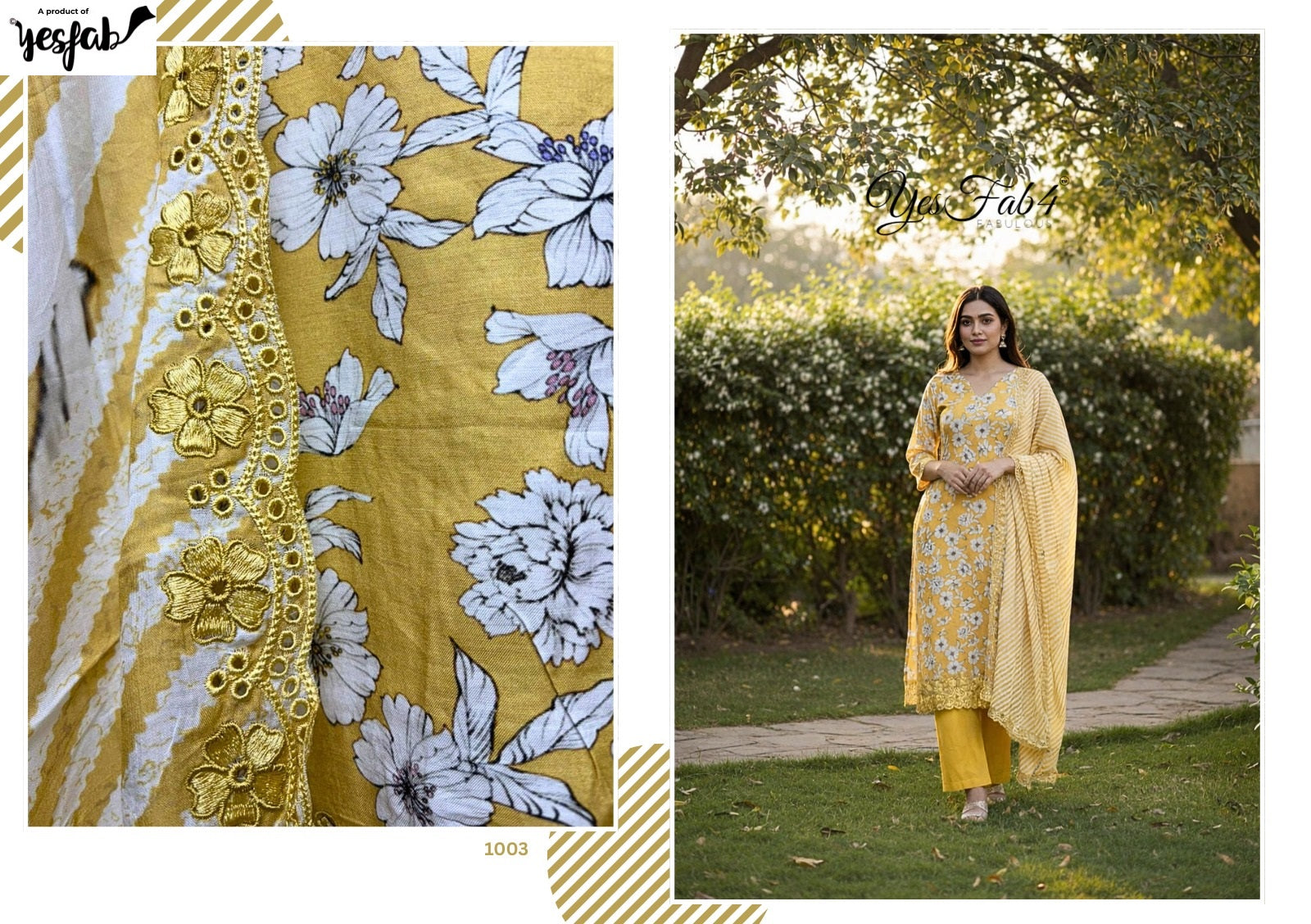 Camellia Yesfab Modal Pant Style Suits Manufacturer Gujarat