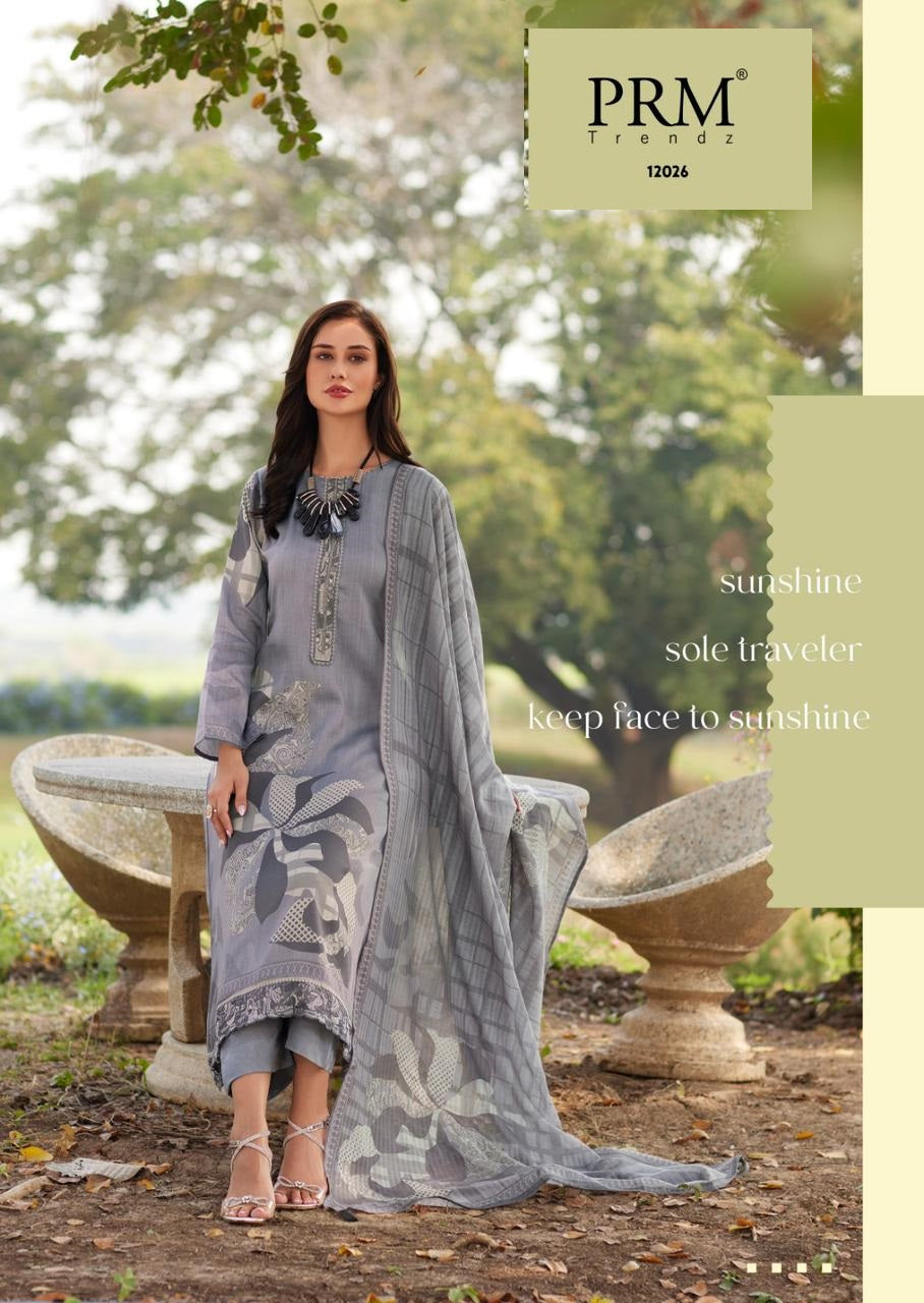 Camilla Prm Trendz Jam Cotton Pant Style Suits Exporter India