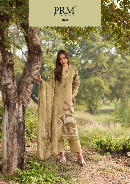 Camilla Prm Trendz Jam Cotton Pant Style Suits Exporter India