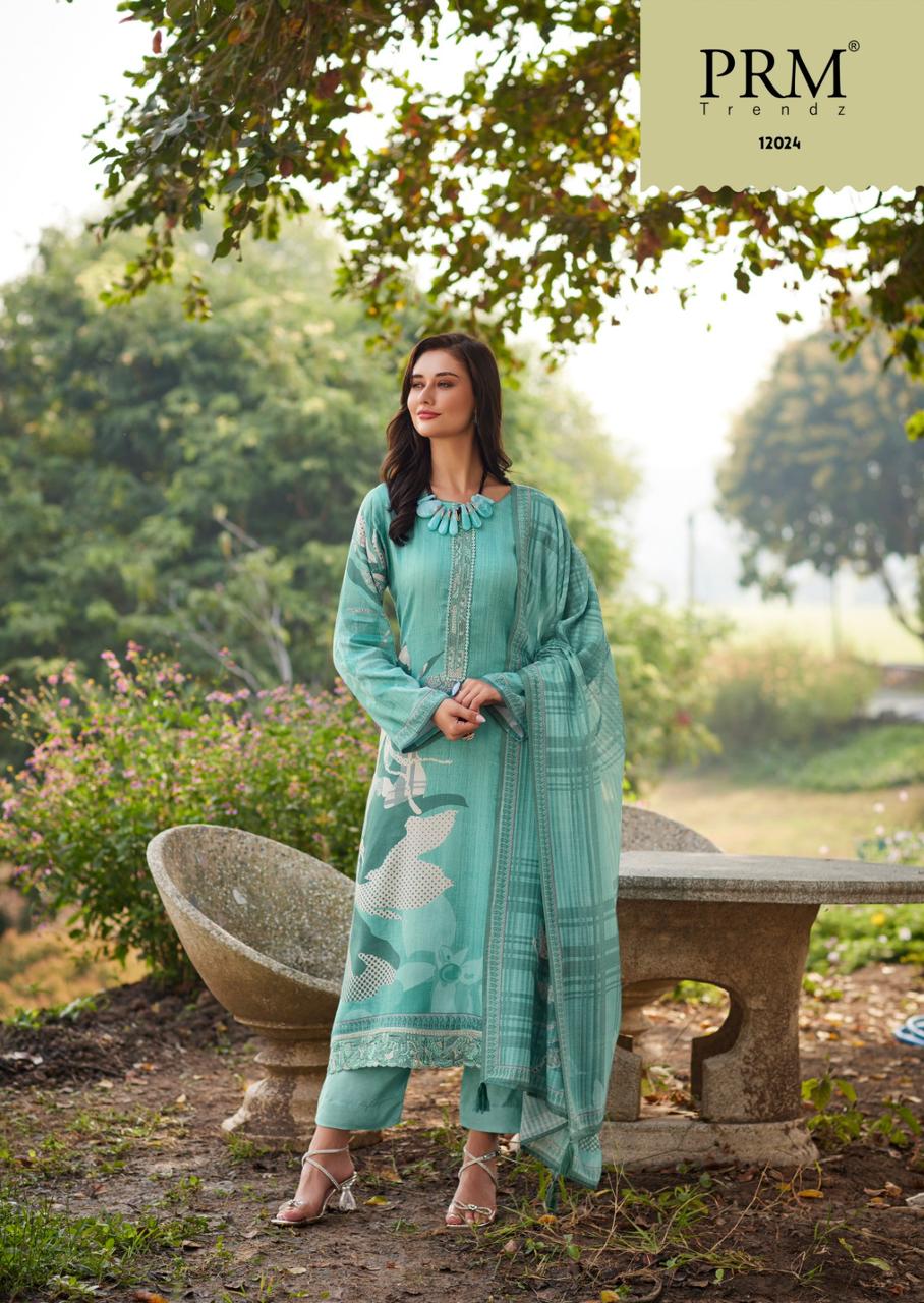 Camilla Prm Trendz Jam Cotton Pant Style Suits Exporter India