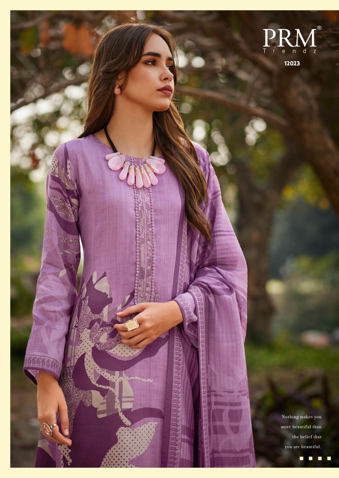 Camilla Prm Trendz Jam Cotton Pant Style Suits Exporter India