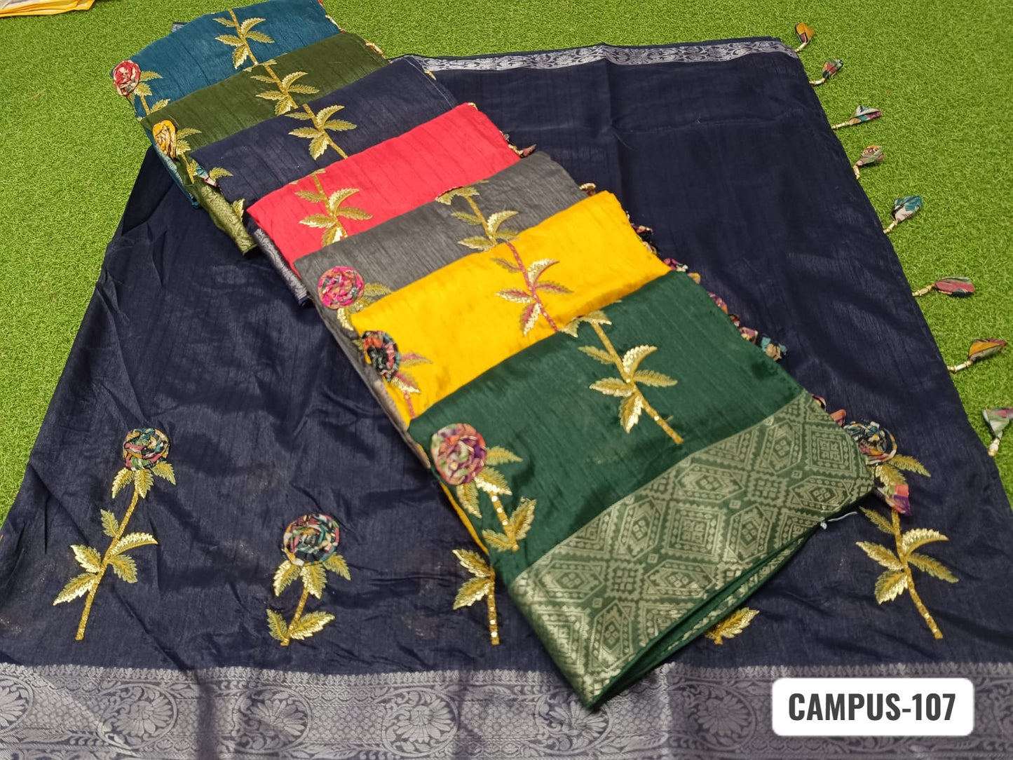 Campus 107 Kalpveli Kashmiri Silk Sarees