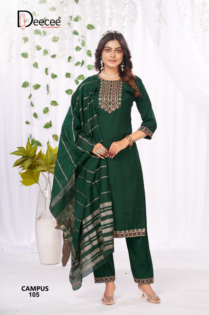 Campus Deecee Vatican Readymade Pant Style Suits Wholesale Price