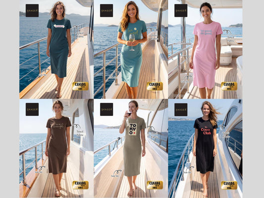 Canada Skager Imported Designer Long Top Exporter Gujarat