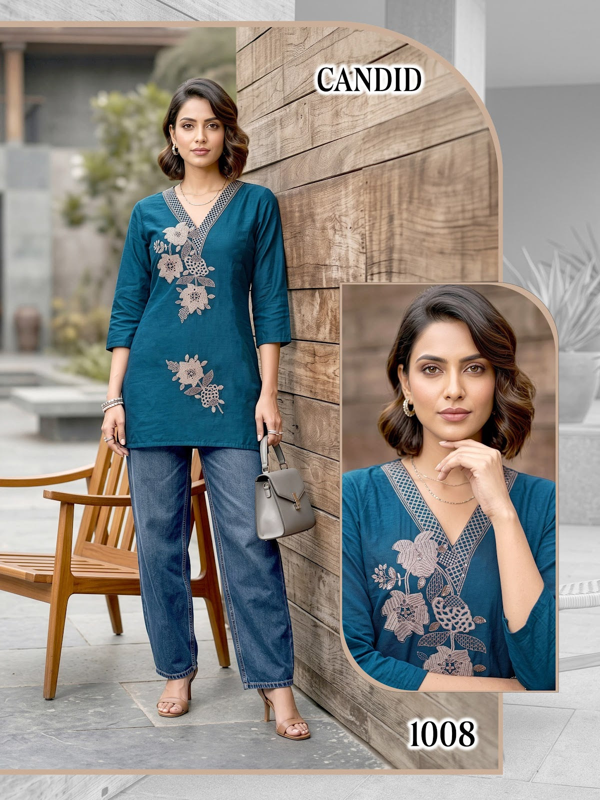 Candid Vkh Bombay Short Kurtis Wholesaler India