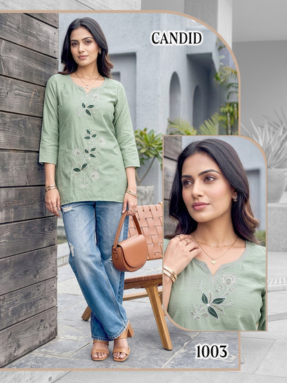 Candid Vkh Bombay Short Kurtis Wholesaler India