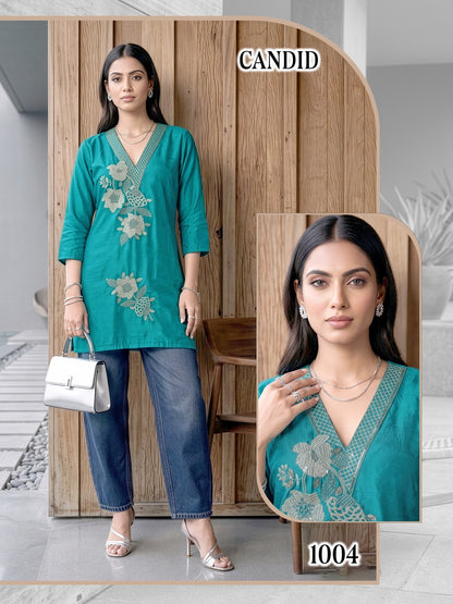 Candid Vkh Bombay Short Kurtis Wholesaler India