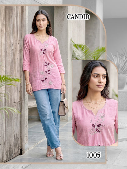Candid Vkh Bombay Short Kurtis Wholesaler India