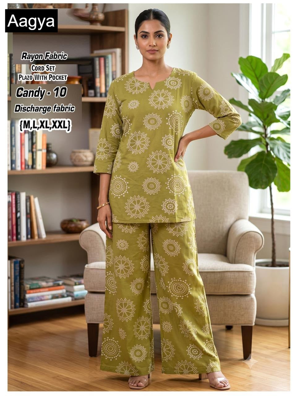 Candy Aagya Rayon Co Ord Set Wholesale Price