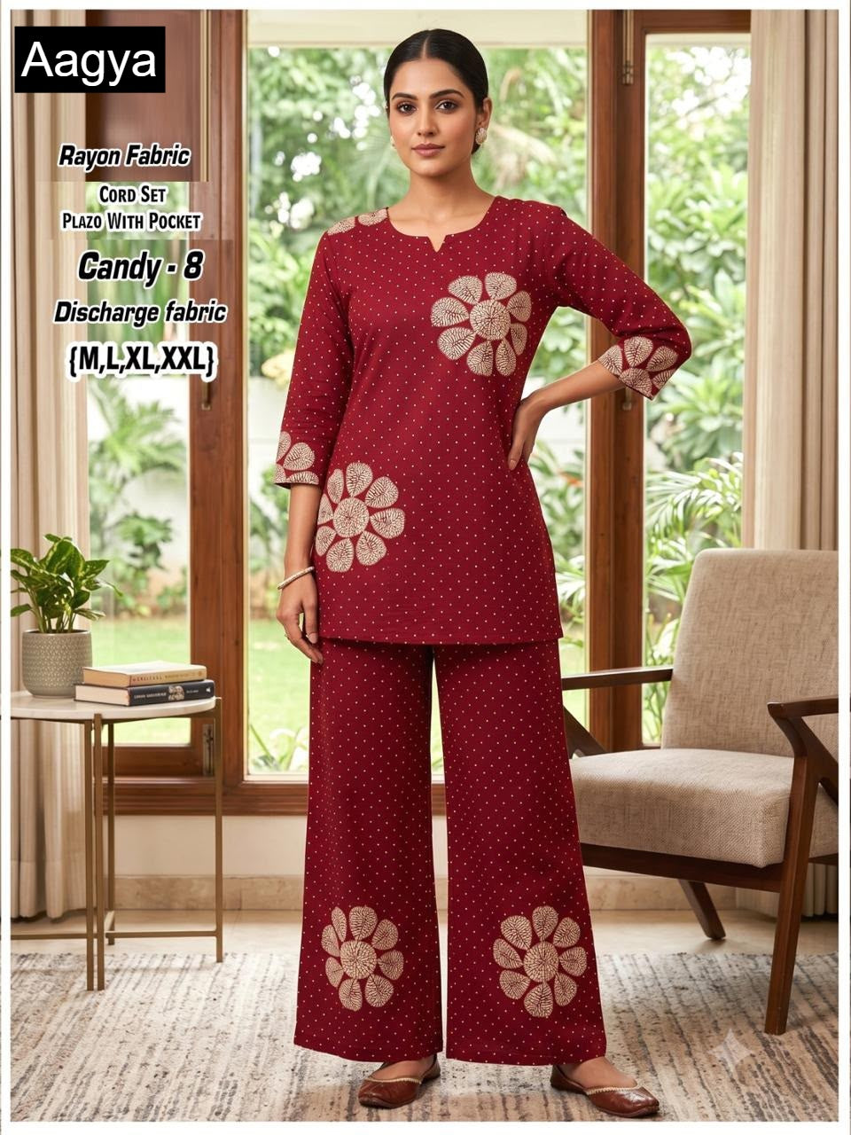Candy Aagya Rayon Co Ord Set Wholesale Price