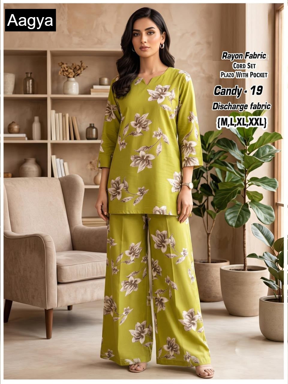 Candy Aagya Rayon Co Ord Set Wholesale Price