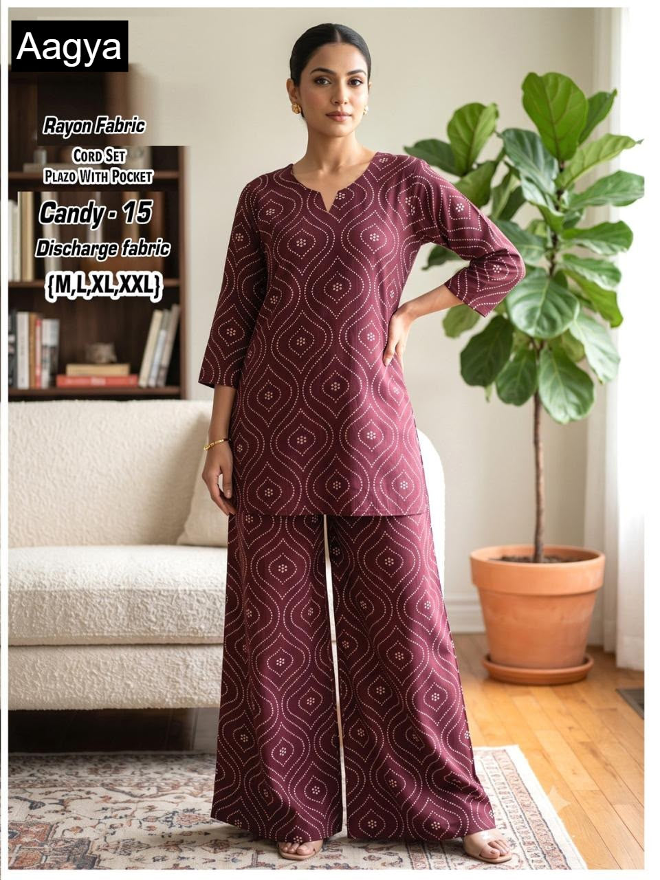 Candy Aagya Rayon Co Ord Set Wholesale Price