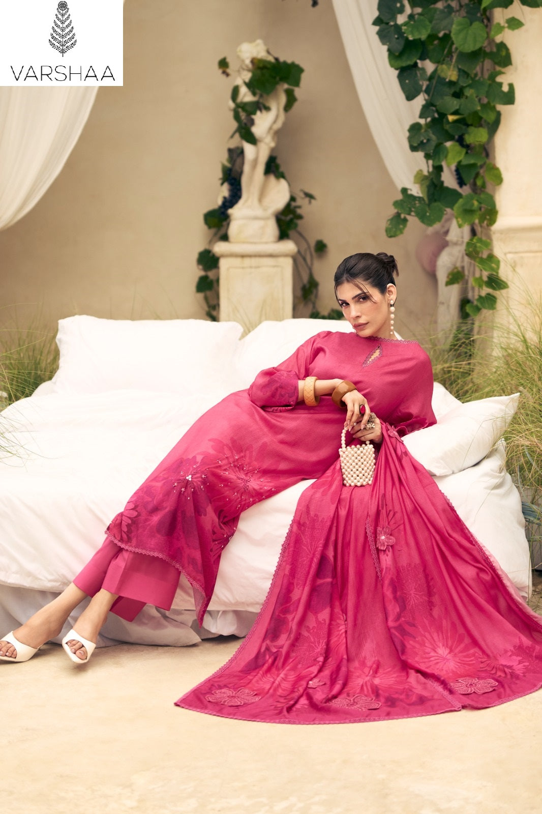 Candy Varshaa Swiss Plazzo Style Suits Manufacturer Ahmedabad